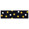 Trend Enterprises, Inc. I Metal Dots Bolder Borders, 35.75', Black, Gold, 35.75 Feet
