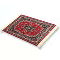 Paitianle Mouse Pads For Wireless Mouse,Oriental Carpet Mouse Mat Computer Mousepad For Table Decor (Style1 Red)
