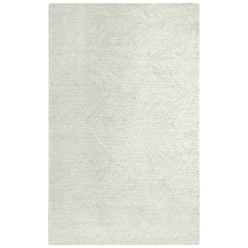 Rizzy Home Alora Decor Trace 5' X 7'6" Geometric Gray/Ivory Power-Loomed Area Rug