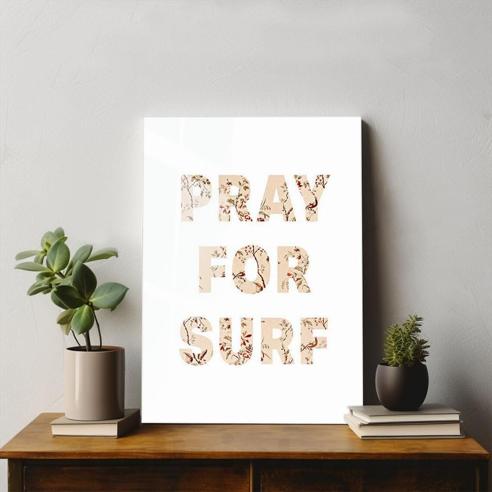 DesignSkinz Wall Art | Acrylic Glossy Printed Frame|Home Decor for Living Room, Bedroom, Office, Study, Shelf (11x17inch)  Pray