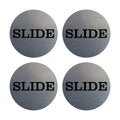 Slide Round Door Sign 2' Disc (Brushed Silver)