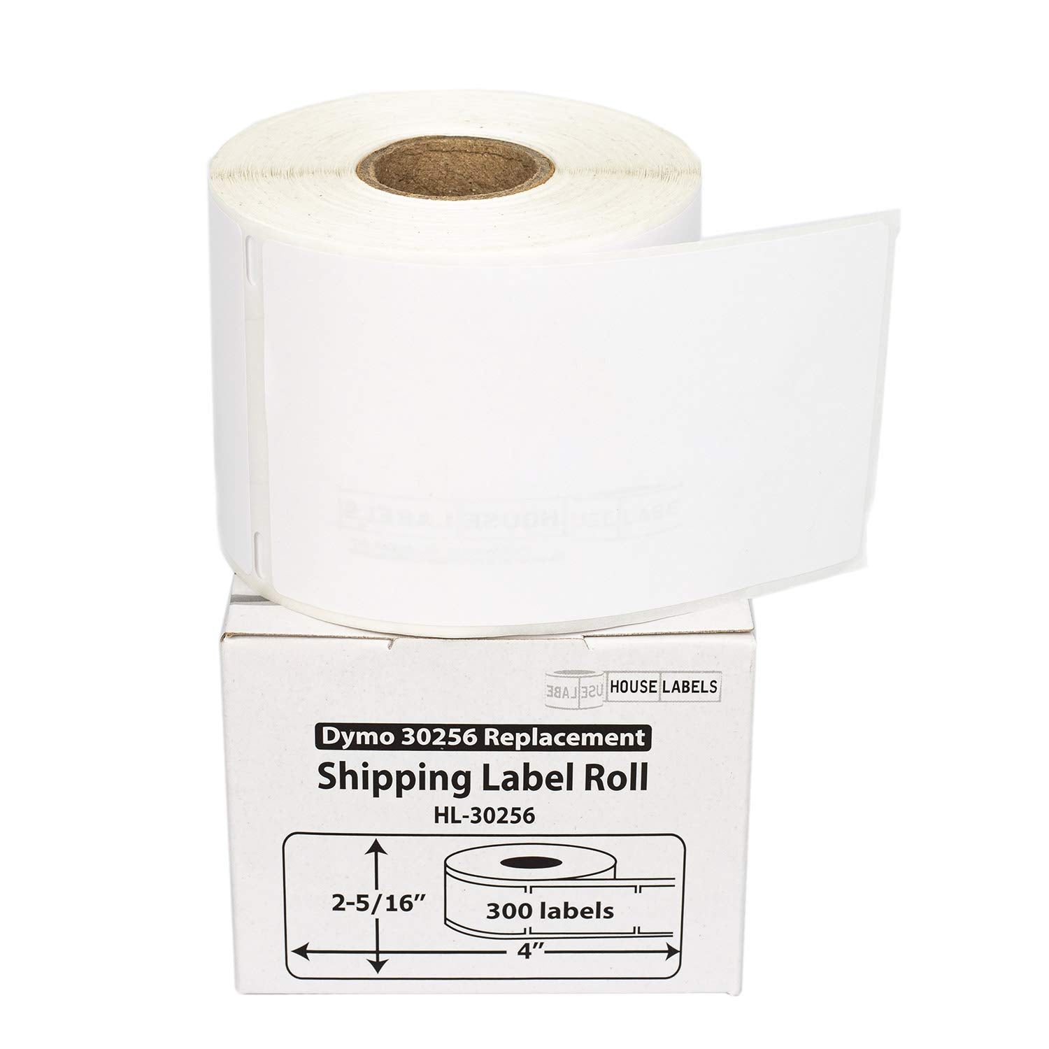 Houselabels Compatible Dymo 30256 Shipping Labels (2-5/16' X 4'), Strong Permanent Adhesive, Compatible With Dymo Lw 450, 4Xl,