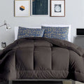 Razzai 300 Gsm Single Bed Comforter For Winter (60 X 90 Inches/152Cm X 228Cm)  Single Bed Comforters|Dark Grey