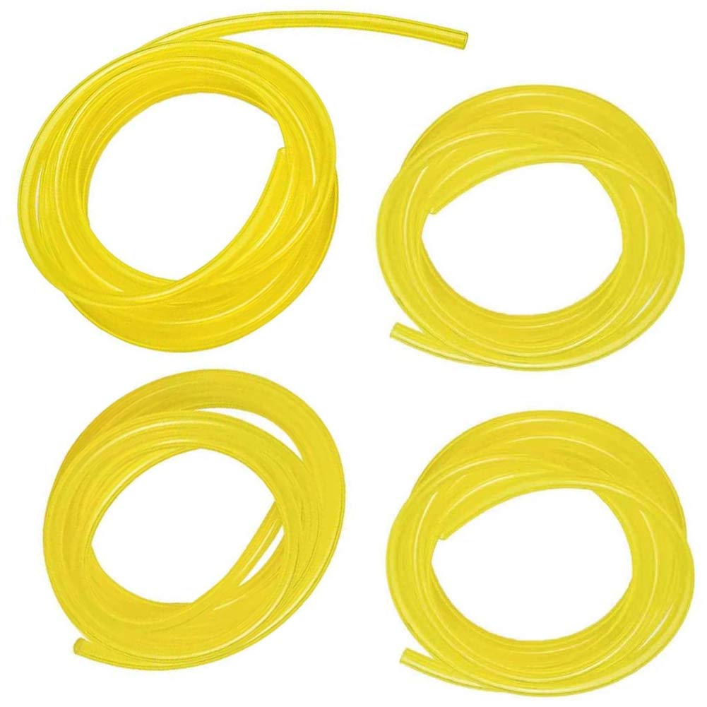 4 Size 6 Feet Long Fuel Line I.D X O.D: 0.08' X 0.14' 3/32' X 3/16' 1/8' X 3/16' 1/8' X 1/4' For Chainsaw Blower Trimmer