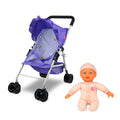 Baby Doll Collection Anivia Doll Stroller Heart Design Gifts for Toddlers and Girls Foldable Doll Stroller