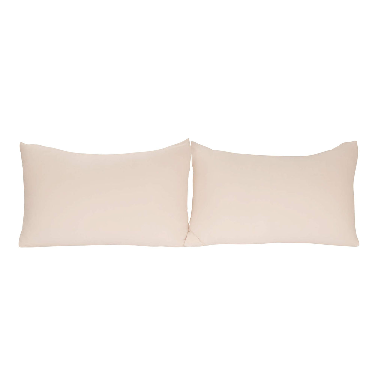 Stretch Pillowcases - Micro Jersey Knit & Ultra Soft, Standard Size - Set Of 2 Pillow Cases, Pink