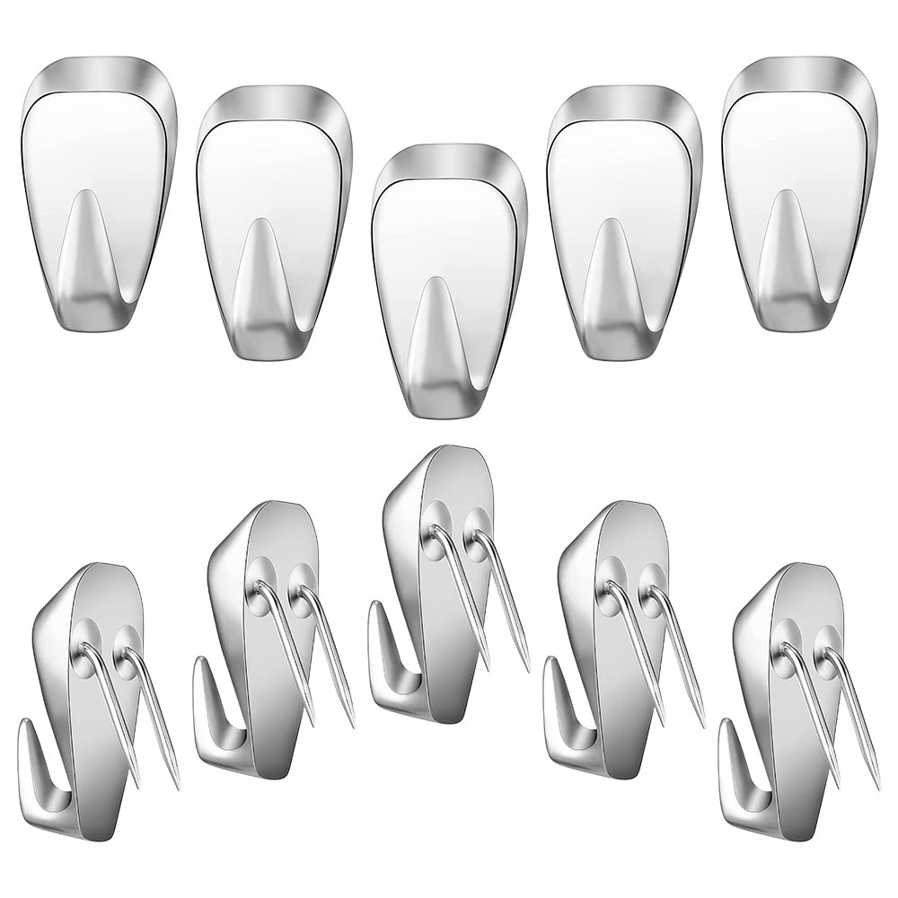 10 Pcs Cubicle Hooks Fabric Panel Wall Hooks Cubicle Clips Cubicle Picture Hangers For 40 Lbs Office Home Kitchen Board Hanging