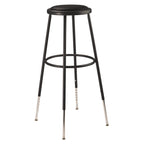 NPS 25"-33" Height Adjustable Heavy Duty Vinyl Padded Steel Stool