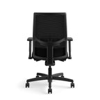 Hon Ignition 2.0 Mesh/Vinyl Mid-Back Task Chair, Adjustable Arms, Black (Hon12M2Amlu10Tk) (Honi2M2Amlu10Tk)