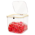 Gute Laundry Pod Holder with PopUp Lid,2L Container for Pods&Supplies