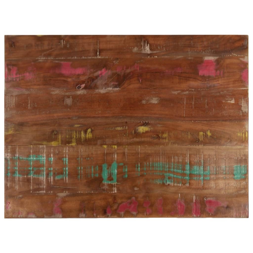 vidaXL Table Top 27.6inchx23.6inchx1inch Rectangular Solid Wood Reclaimed