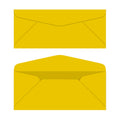 Sunburst Yellow #10 Business Color Mailing Envelopes | 4 1/8 X 9  Inches | 24Lb Bond Bright Color Paper (90 Gsm) | 50 Envelopes