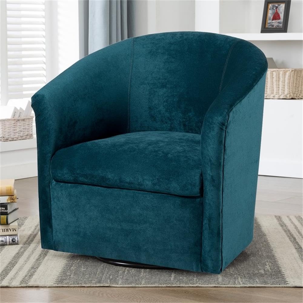 Comfort Pointe Elizabeth Swivel Chair - Ocean
