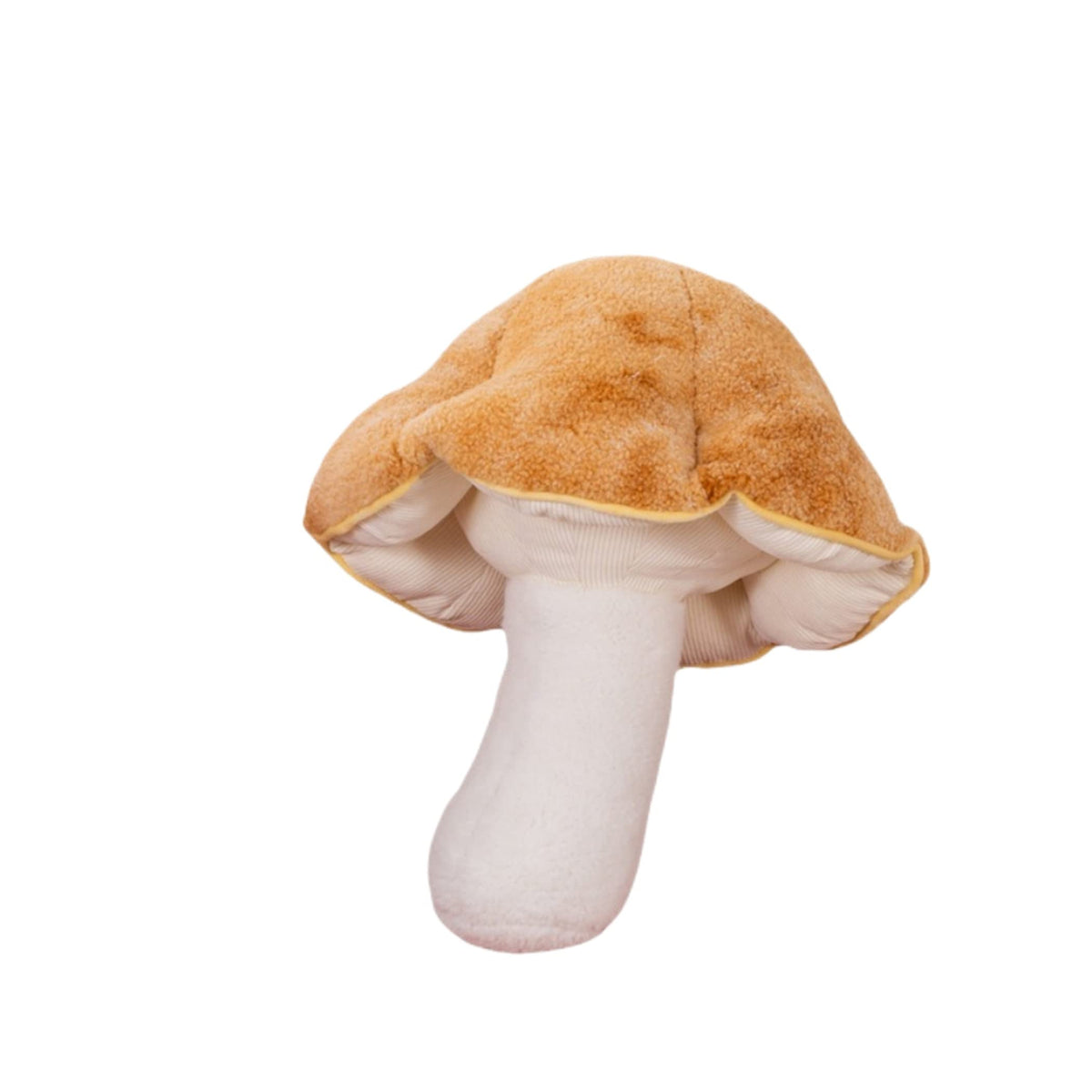 Lichenhao Mushroom Pillow Floor Pillow Sofa Cushion Home Decoration Reading Pillow (32Cm, Khaki)