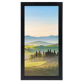 HUKONHEP 5x9 Black Picture Frames, Photos Frame with Plexiglass, Wall Gallery Photo Frames, Horizontal and Vertical for Wall Mou