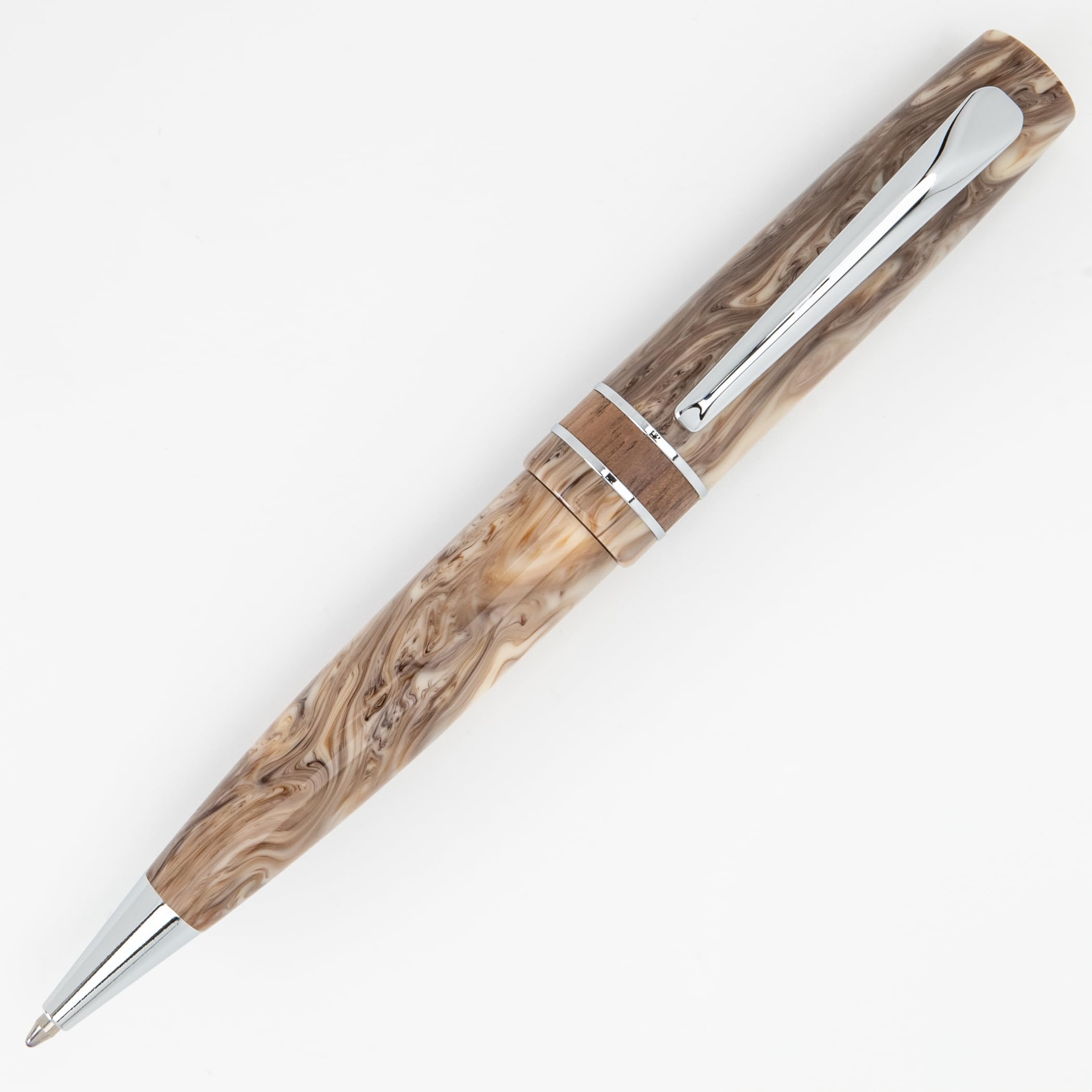 Monteverde Avenue Of The Baobabs Ballpoint Pen (Beige Swirl)