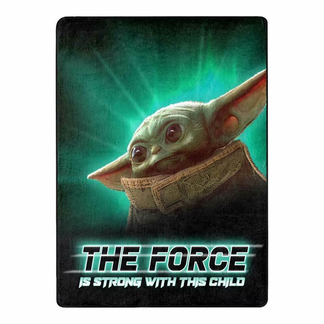 The Child Star Wars Mandalorian Mystic Child Silk Touch Throw Blanket 46Inch X 60Inch