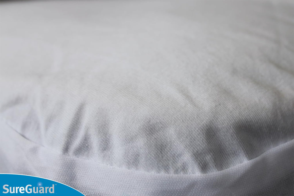Sureguard King Size Mattress Protector - 100% Waterproof, Hypoallergenic - Premium Fitted Cotton Cover - Smooth