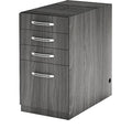 Safco APBBF26LGS Aberdeen 26D Desk Pedestal PBBF for use with Desk, sold separately, Gray Steel Tf
