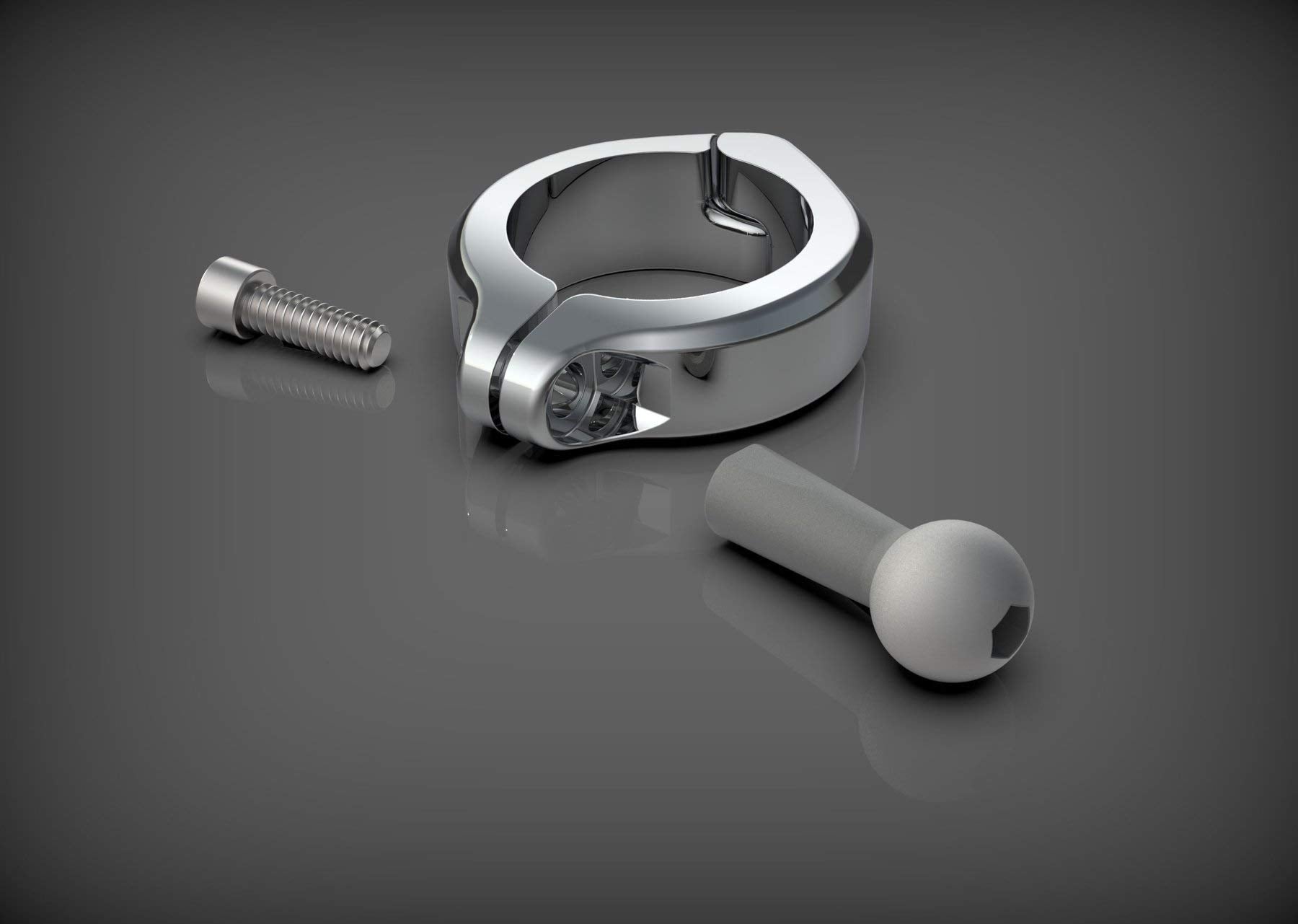 Ciro 1.5' Aluminum Bar Mount Chrome (50134)