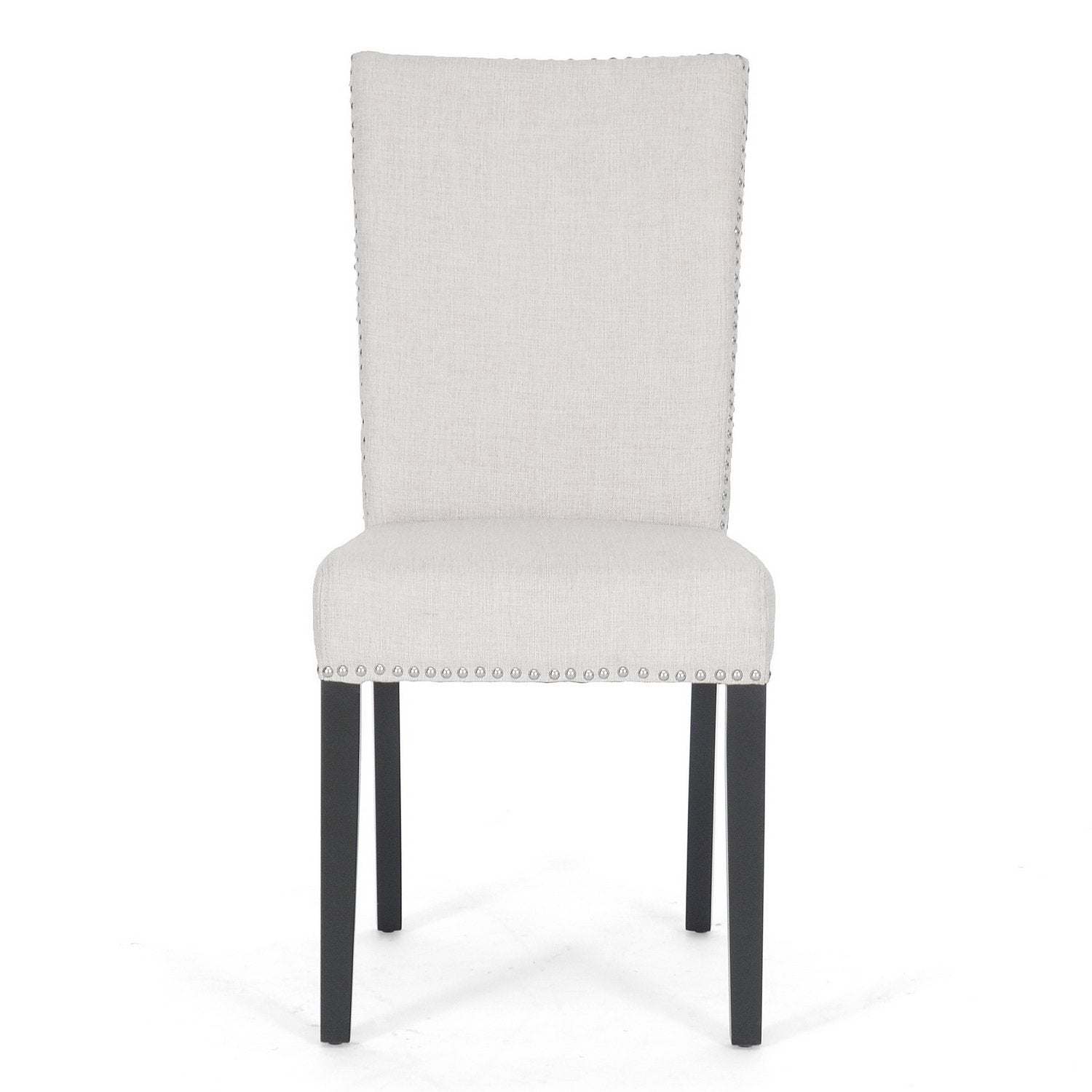 Baxton Studio BH-63113-2 Dining-Chairs, Large, Beige