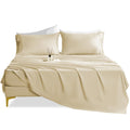 Deep Pocket Super Soft Queen Sheet Set - Luxury 4 Piece Breathable Cooling Sheets For Queen Size Bed, Fits 16'' Mattress, Easy C