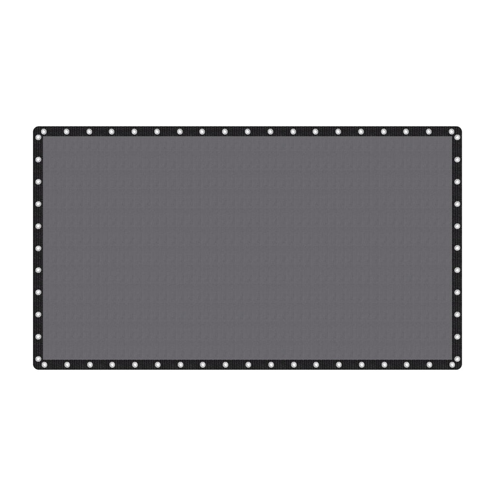 Vicllax 90% Shade Fabric Sun Shade Cloth Privacy Screen With Reinforced Grommets For Outdoor Patio Garden Pergola Cover Canopy 20X36 Ft, Dark Grey