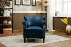 Comfort Pointe Club Chair In Navy Blue,
