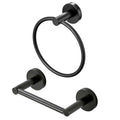 WEIKO Black Toilet Paper Holder Towel Ring Matte Bathroom Accessories Set Hand Towel Holder Wall Mount Bath Hardware TP Tissue R