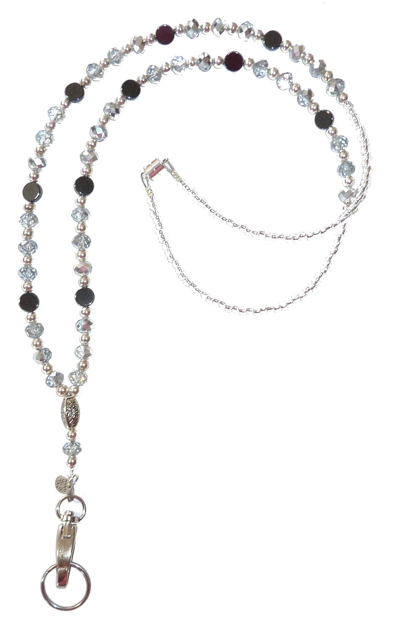 Women 'S Unique Artisitc Beaded Lanyard Strong Breakaway Clasp For Id Badge Card Holder Teacher Cruise Keys Keychain