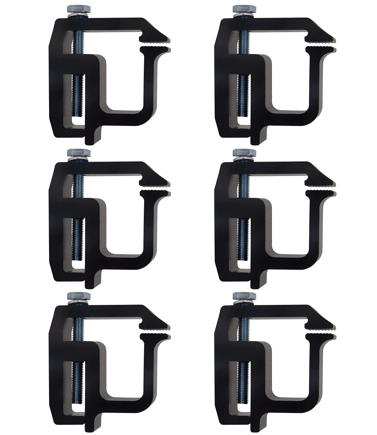 Kikito Mounting Clamps Truck Cap Topper Camper Shell For Silverado Sierra Dakota Ramf150 F250 Titan Tacoma Tundra 6Pc | Ladder R