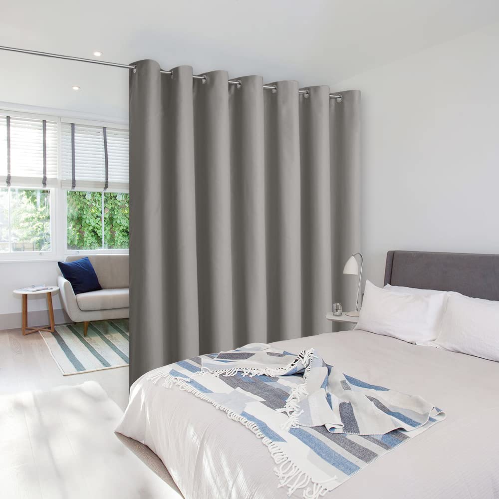 Nicetown Wall Curtain For Bedroom, Room Divider Curtain For Doorways, Vertical Blind For Sling Door, Privacy Sound Reduction Roo