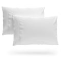 Cosy House Collection Premium Rayon Derived From Bamboo Pillowcase Set Of 2 - Ultra Soft, Cooling & Breathable Bedding (King, Wh