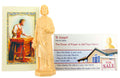Westmon Works St Joseph Statue for Selling Homes with Instruction Card and Novena Prayer Complete Kit