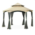 Garden Winds Replacement Canopy For The Southbay Hexagon Gazebo - Standard 350 - Beige - Will Only Fit Manufacturers Models L-Gz