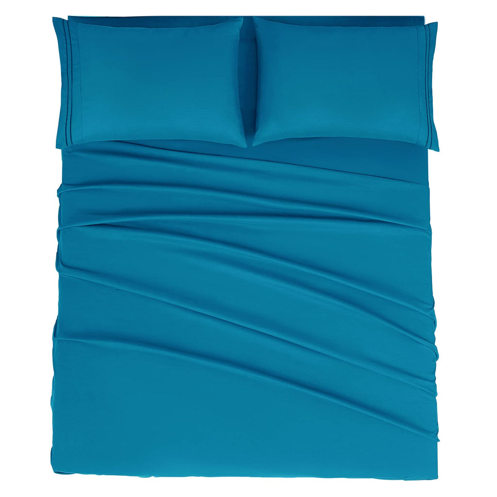 Mejoroom Bed Sheets Set - Extra Soft Luxury Full Sheets With 16 Inch Deep Pocket - Premium Bedding Collection - Breathable, Wrin