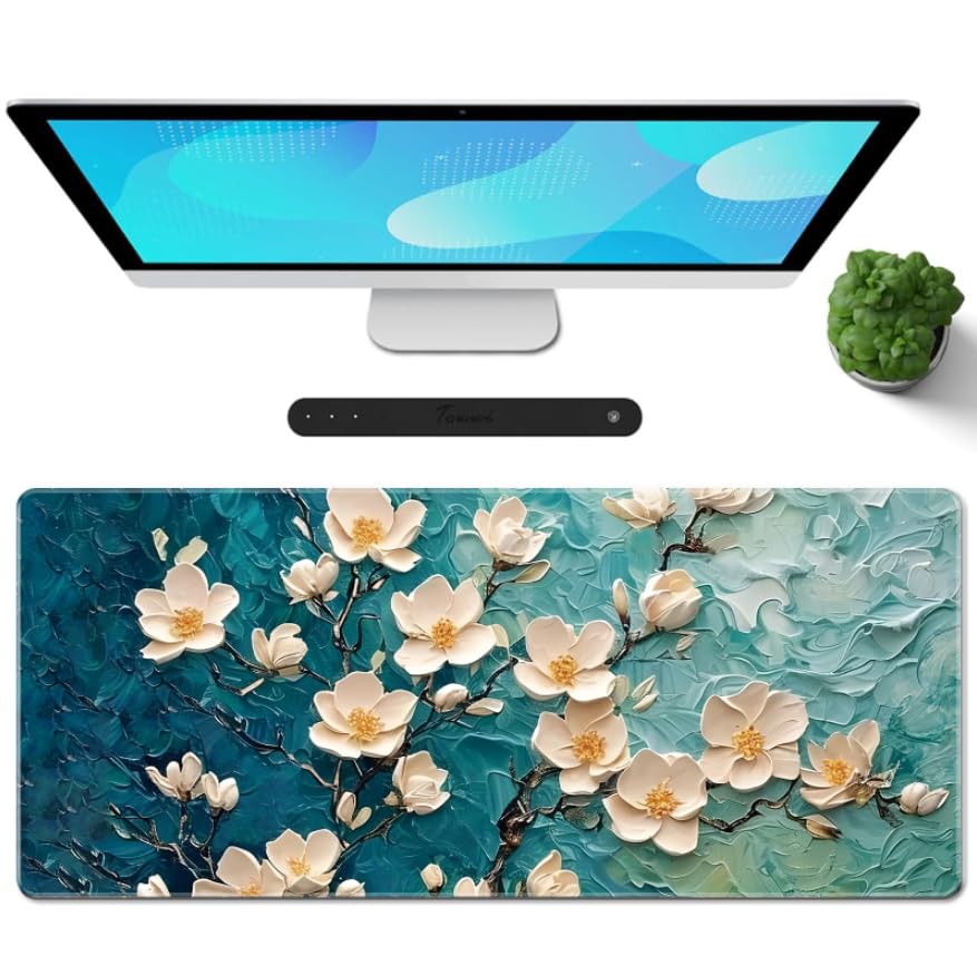 Galdas Gaming Mouse Pad Xxl Xl Large Mouse Pad Long Extended Big Mousepad Non-Slip Rubber Keyboard Mouse Pad With Stitched Edges