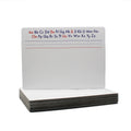 9 X 12  Two Sided Alphabet Magnetic Dry Erase Board Class Pack Of 12