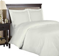 Royal Hotel'S Striped Duvet Covers 100% Cotton Soft And Breathable Cotton 300 Thread-Count 3Pc Duvet-Cover With Button Closure,
