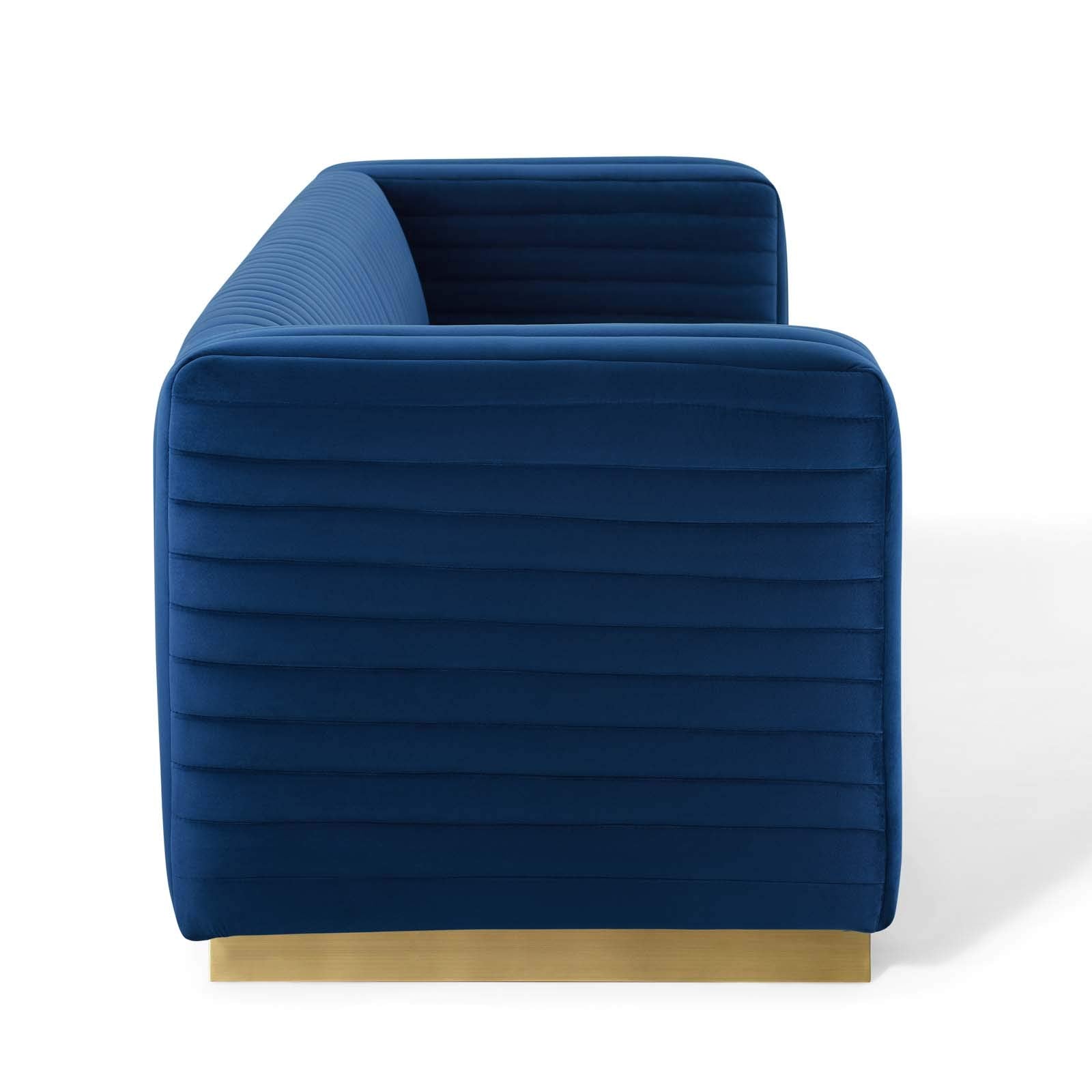 Modway Charisma Sectional, Navy