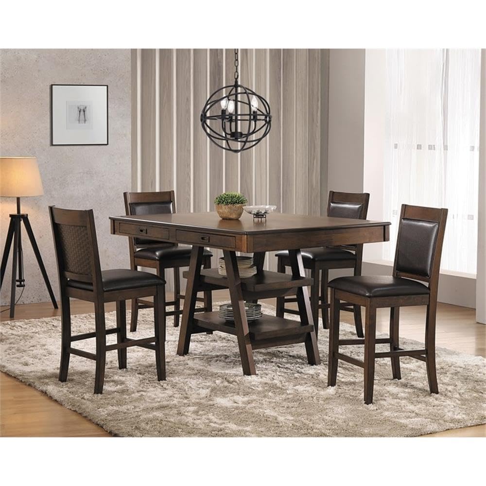 Coaster Home Furnishings 5 PC Counter Height Dining Set