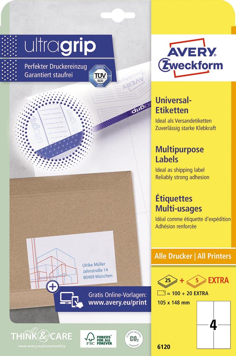 Avery 06120 Legal Four-Ring Heavy-Duty Binder With Round Rings, 14 X 8 1/2, 2-Inch, Black