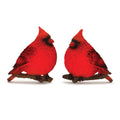 Melrose LED Lighted Cardinal Bird Christmas Wall Arts - 11' x 10' - Set of 2
