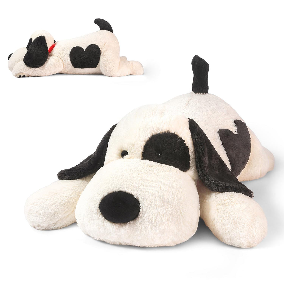 Zpiuu Dog Weighted Stuffed Animals,20 Inch 3.5 Lbs Weighted Dog Plush, Soft Cute Puppy Plush Pillow Toy, Gifts For Kids, Boys An