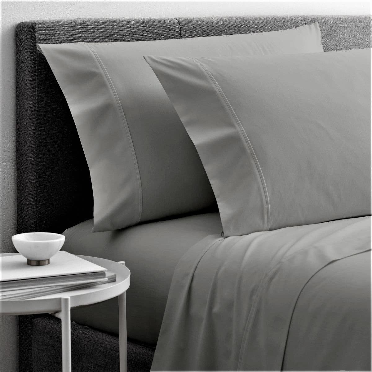 Cottingon 4 Piece Full Xl Dorm Bedding Set For College, 100% Long Staple Premium Egyptian Cotton, Soft Moisture Wicking Bed Shee