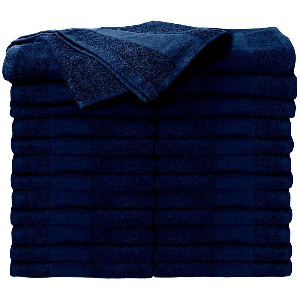 ForPro Professional Collection Premium Bleach Tough Salon Towels, 100% Cotton, Bleach-Proof, Stain Resistant & Color Safe Towels
