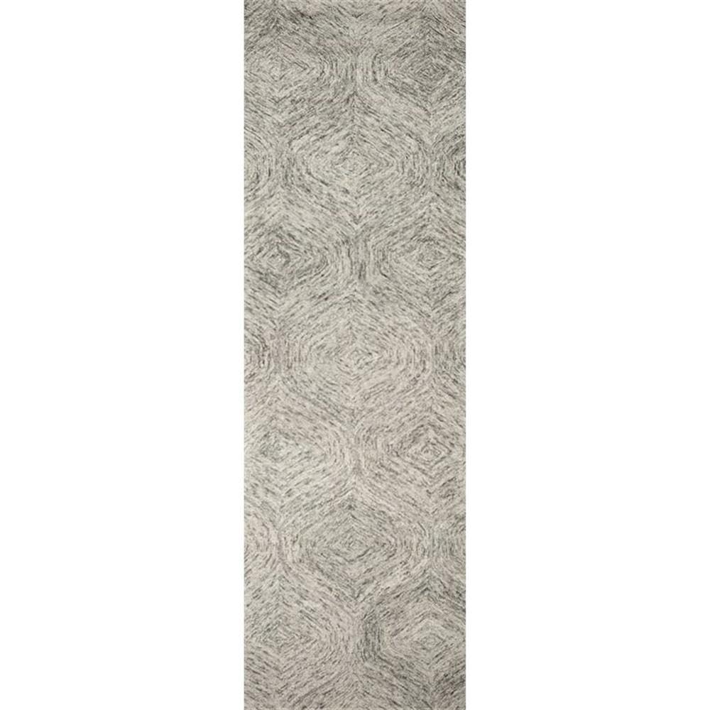Rizzy Home Alora Decor London 2'6" X 8' Trellis Beige/Gray/Rust/Blue Hand-Tufted Area Rug