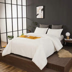Clothknow White Fluffy Comforter Set Queen White Velvet Bedding Comforter Sets Full Flannel Comforter Women Men Comforter Soft Faux Fur Bed Bedding 3Pcs White Queen Bed Comforter Sets