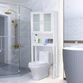 Bestcomfort Wooden Over The Toilet Cabinet Storage, Bathroom Organizer Over Toilet Storage, Above The Toilet Space Saver Cabinet (22.5' X 7.5' X 61')