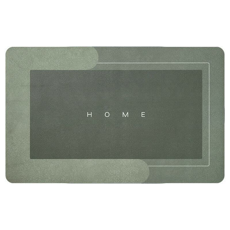TORIOX AntiSlip Bath Mat Water Absorbent Floor Pad Toilet Carpet Soft Diatom Mud Water Absorbing Bathroom Mat for Home Entrance